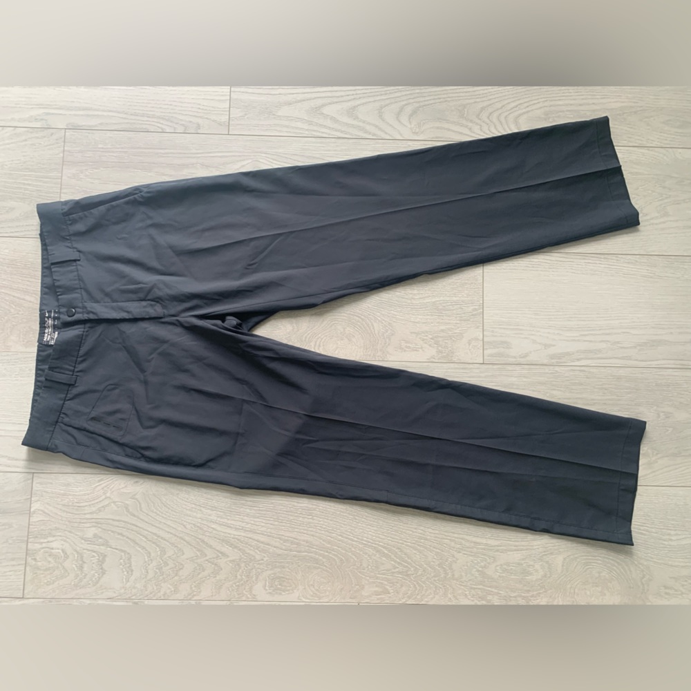Nike Golf Tour Performance DRI-FIT Pants Size 34X34 Black Gray Mens EUC